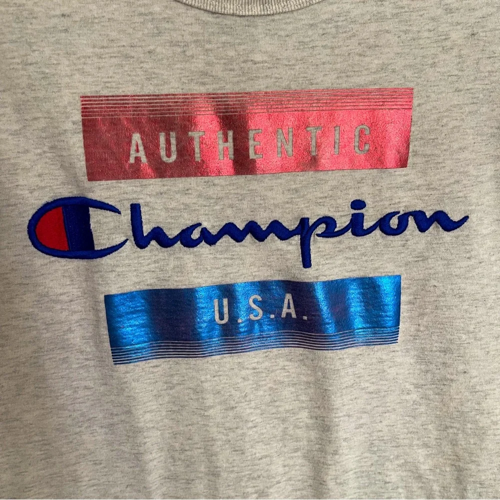 Men’s Champion Heritage Tee - Medium - Marled Oatmeal - Heavyweight Cotton - Picture 4 of 8